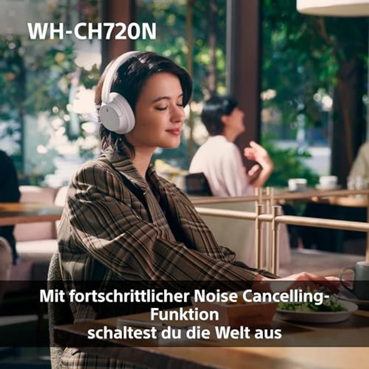 Sony WH-CH720N Kabelloser Bluetooth-Kopfhörer mit Geräuschunterdrückung, hoher Klangqualität, Umgebungsgeräuschmodus, leichtes Design, bis zu 50 Stunden Akkulaufzeit, iOS & Android - Rosa – Bild 3