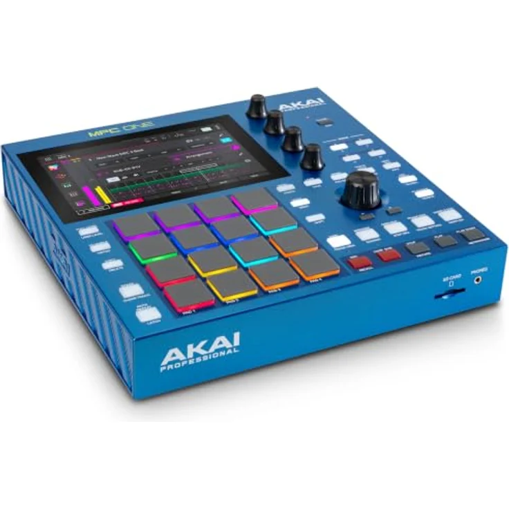 Akai Professional MPC One G2, Standalone Musikproduktions-Center mit 7-Zoll-Touchscreen, 8-Core-Prozessor und USB-C-Konnektivität – Bild 1