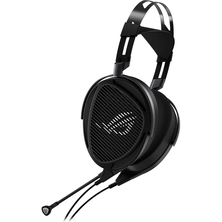 ASUS ROG Kithara, Kabelgebundenes Gaming Headset mit 100 mm HIFIMAN Treibern, offenes akustisches Design, Schwarz
