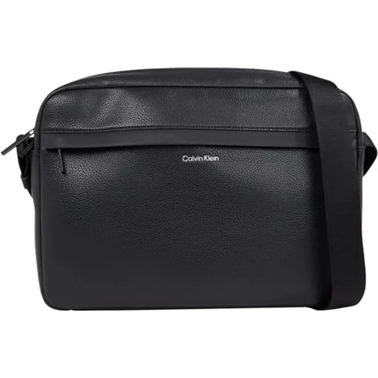 Calvin Klein CK Must Laptoptasche, 37 cm, schwarz, 100% Polyurethan, kompakt und modern – Bild 1
