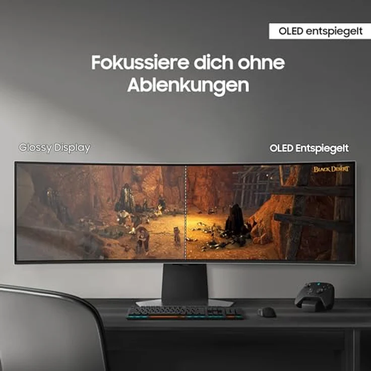 Samsung Odyssey Gaming Monitor OLED G9 DQHD (49") – Bild 8