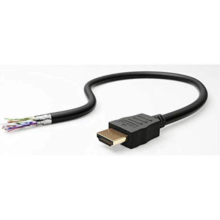 GOOBAY High Speed HDMI™ Kabel 2 m, 4K/60 Hz, mit Ethernet, vergoldete Kontakte, ideal für TV, Spielekonsolen und Streaming – Bild 5