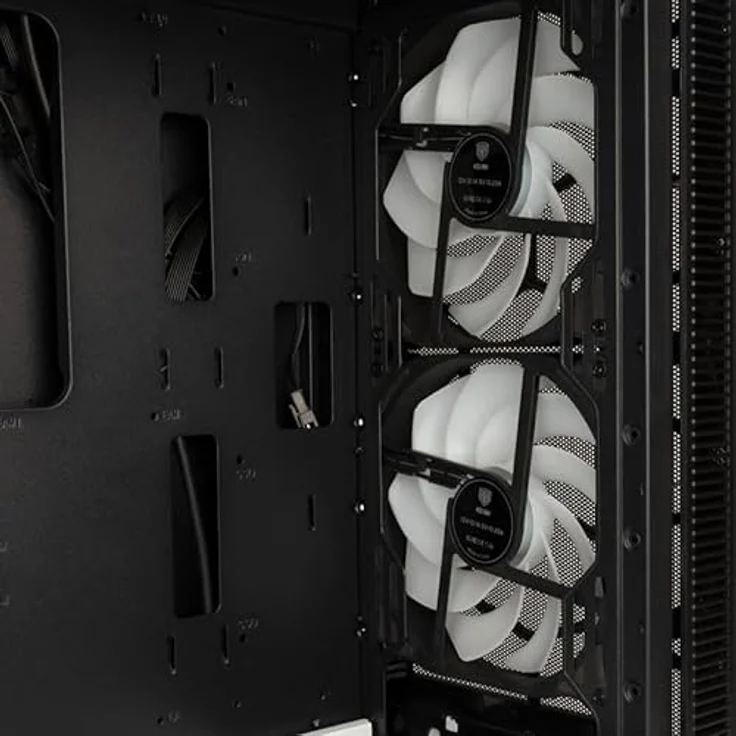 Kolink Observatory MX Mesh ARGB Midi-Tower - schwarz/weiß (mATX, ATX, Mini ITX), PC Gehäuse – Bild 8