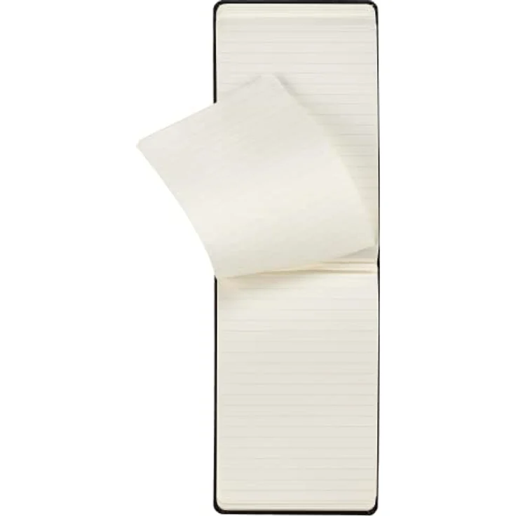 Moleskine Notizbuch Moleskine Classic Pocket Size, Reporter Ruled, fadengeheftet, mit Gummiband und Innentasche – Bild 4