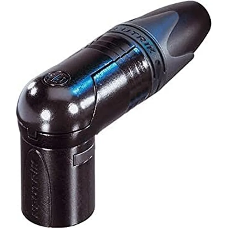 Neutrik NC3MRX-BAG XLR-Steckverbinder Stecker, gewinkelt Polzahl (num): 3 Schwarz 1St.