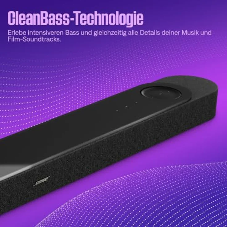 BOSE Lifestyle Ultra Soundbar, 360-Grad-Sound, CleanBass Technologie, Schwarz – Bild 3