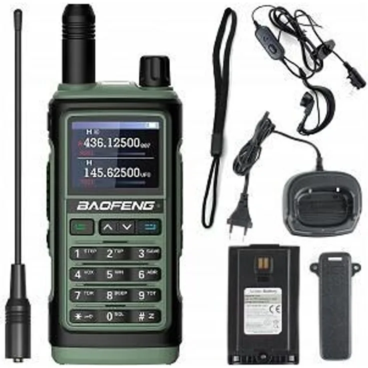 BAOFENG Krótkofalówka UV-17E, Funkgerät mit VOX-Funktion, 5W Leistung, grün