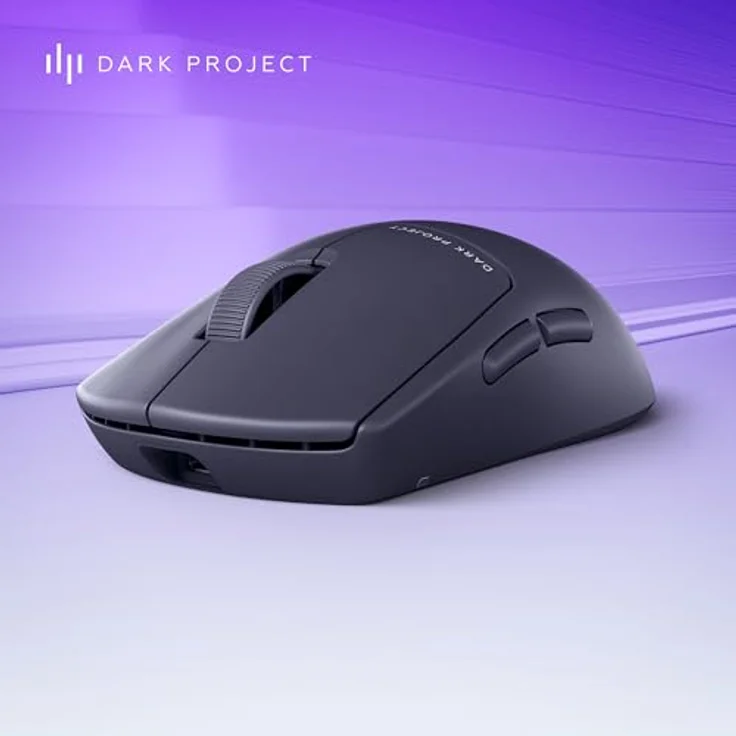 Dark Project Dpp Nexus Black, Kabellose Gaming-Maus in Schwarz mit präziser Steuerung – Bild 2