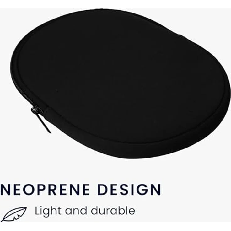 kwmobile Neopren Tasche für Sony WH-CH520 / WH-CH510 - Robuste Schutzhülle in Schwarz – Bild 4