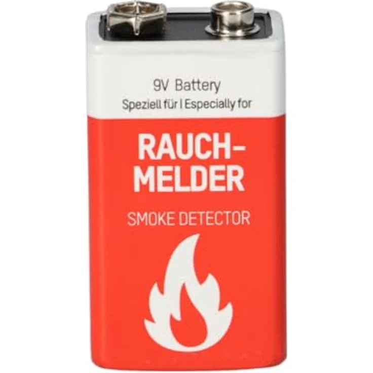 Akkuman.de Ansmann Rauchmelder Batterie Extreme Lithium 9V Block, 10 Jahre Lebensdauer, wartungsfrei, hohe Leistung bei extremen Temperaturen, 5er Pack – Bild 5