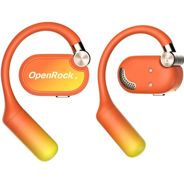 OpenRock X Orange, Kabellose Kopfhörer mit außergewöhnlichem Sound, Orange
