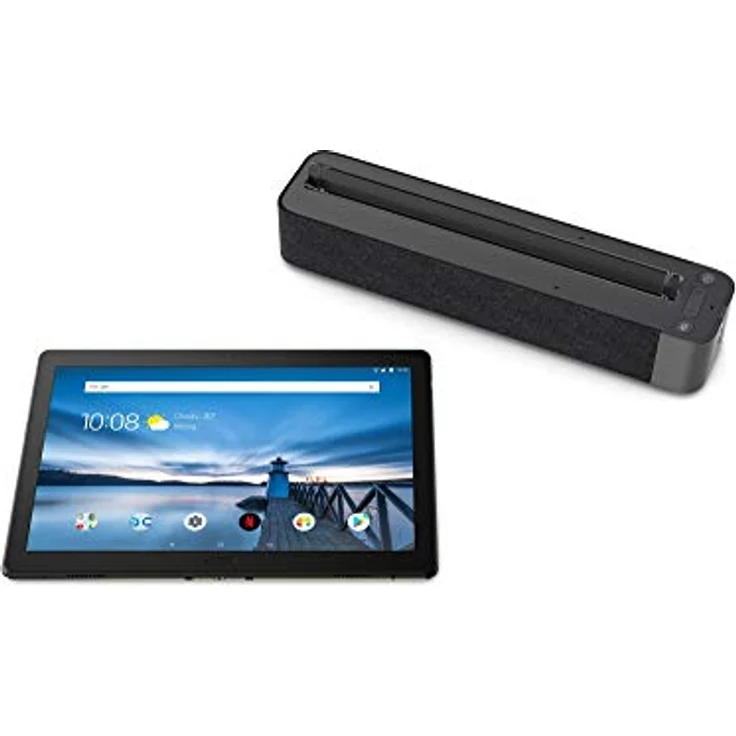 Lenovo Smart Tab P10 mit Amazon Alexa 25,5 cm (10,1 Zoll, 1920x1200, FHD, IPS, Touch) Tablet-PC (Octa-Core, 3 GB RAM, 32 GB eMCP, WLAN, Android 8.1) schwarz mit Smart Dockingstation – Bild 2
