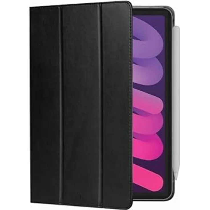 dbramante1928 Risskov, Leder-Schutzhülle für iPad Mini (2021), schwarz