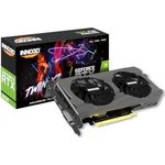 Inno3D Grafikkarte GEFORCE RTX 3050 6GB Twin X2, leistungsstarke Grafikkarte mit Twin X2 Kühlsystem