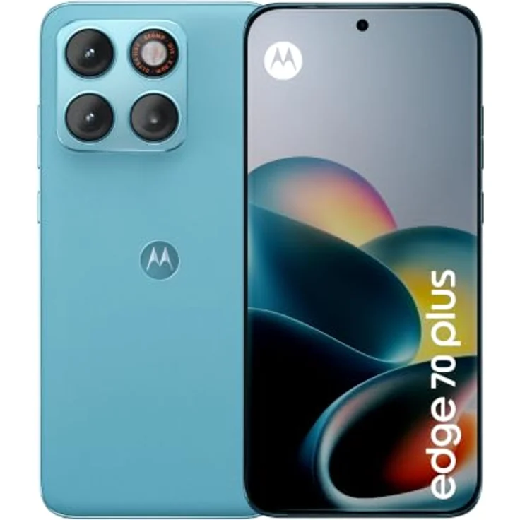 Motorola moto edge 70 Plus, Smartphone mit 200 MP Kamera, 128GB Speicher, blau, 6.78 Zoll AMOLED Display, 6500 mAh Akku – Bild 6