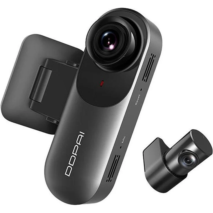 DDpai Dash camera Mola N3 Pro GPS, 1600p/30fps + 1080p/25fps (GPS-Empfänger, HD 1600), Dashcam