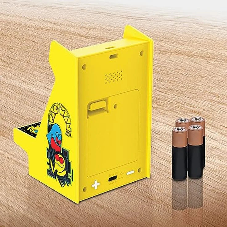 dreamGEAR PAC-MAN Nano Player Pro, tragbare Spielkonsole mit 2.4 Zoll hochauflösendem Display und integriertem Lautsprecher – Bild 3