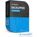 SerialCart AOMEI Backupper Professional Lifetime, Lizenzschlüsselkarte für 1 Windows PC, lebenslange Updates und Support