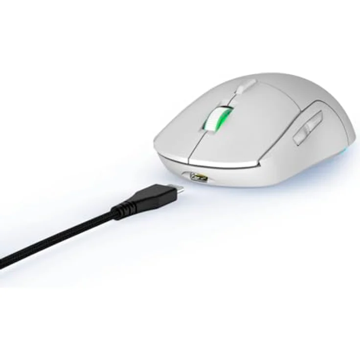 Urage Reaper 250 (Kabelgebunden), Präzise Gaming-Maus mit Pixart-Gaming-Sensor, Weiss – Bild 2