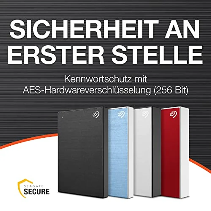 Seagate One Touch 4TB tragbare externe Festplatte, PC, Notebook & Mac, USB 3.0, Space Gray, inkl. 2 Jahre Rescue Service, Modellnr.: STKZ4000404 – Bild 4