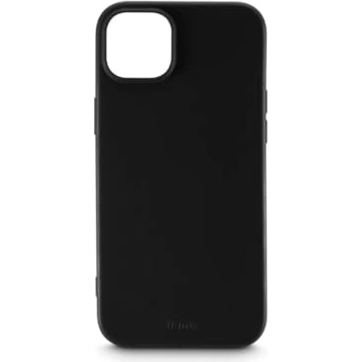Hama Hülle MagCase für iPhone 15 (Handyhülle, Schutzhülle für Rückseite, für Apple MagSafe, Case, kratzfest, extra Schutz für Kamera und Display, Wireless Charging kompatibel, weich) in Schwarz – Bild 1