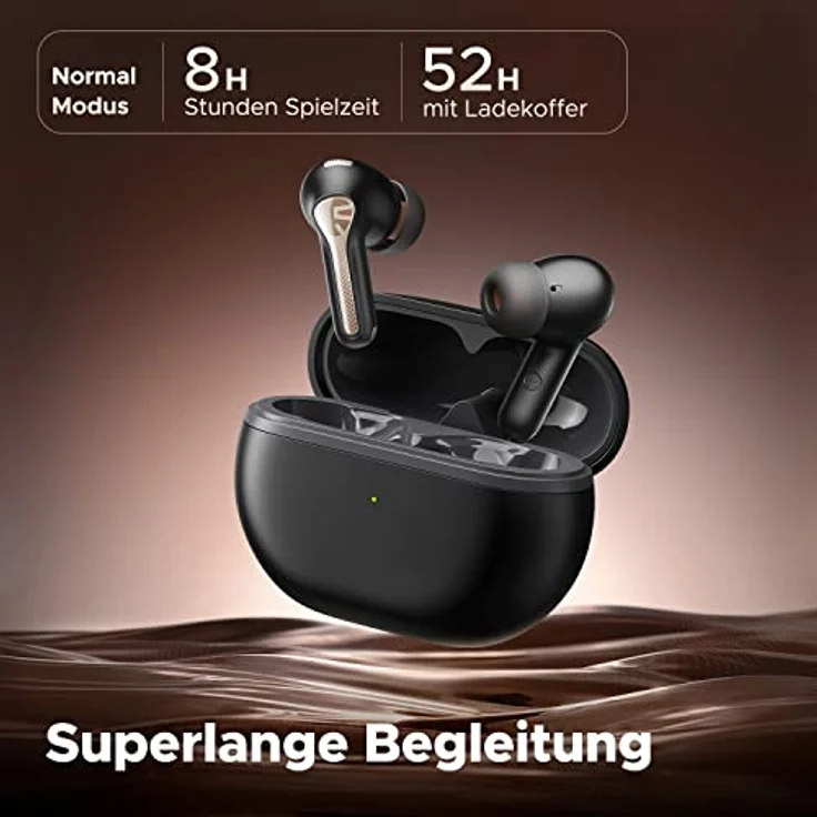 SoundPEATS Bluetooth Kopfhörer Capsule3 Pro, Hi-Res Audio-Kopfhörer mit LDAC, Hybrid Active Noise Cancellation In-Ear Ohrhörer, 6 Mikrofone für Anrufe, Transparenz-Modus, Ultra Long 52H Spielzeit – Bild 5