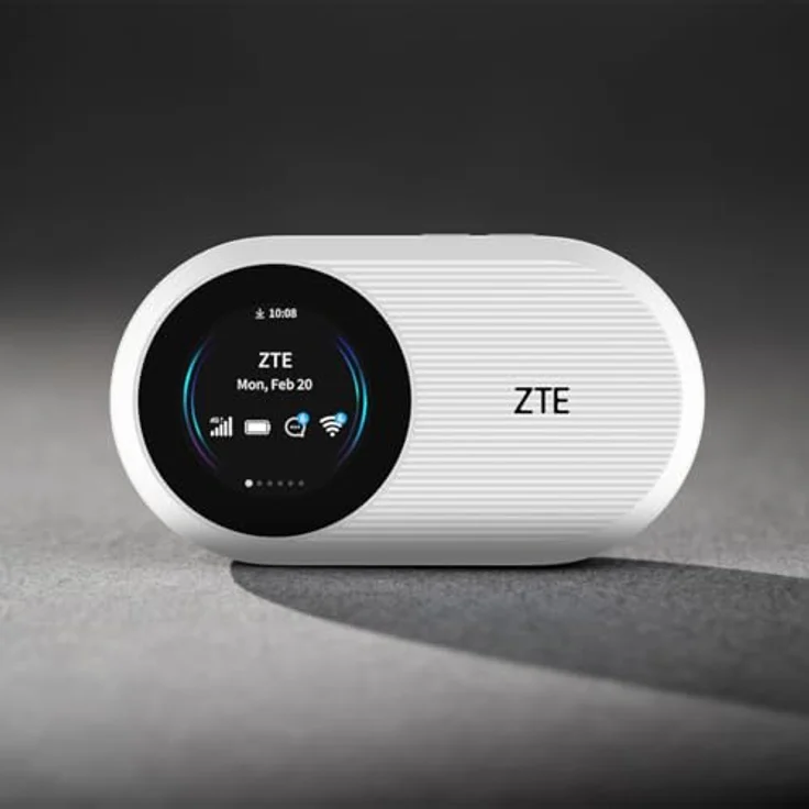 ZTE Router U10S Pro 4G Mobile WiFi6 Hotspot, Türkis, leistungsstarker mobiler Internetrouter – Bild 7