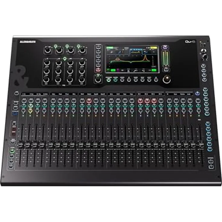 Allen & Heath Qu-6 Digital Mixing Console, PA Mischpult mit sorgfältiger Verarbeitung und ausgewählten Materialien