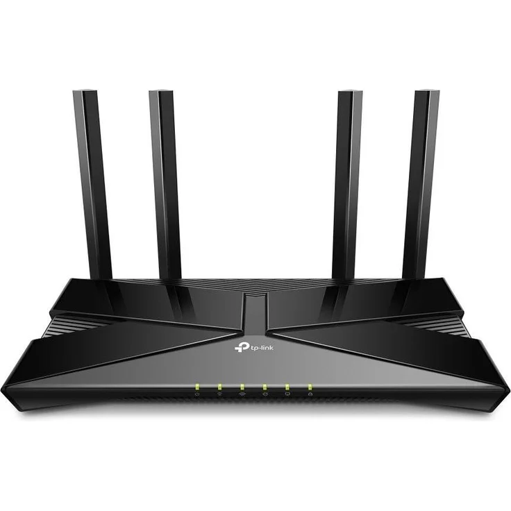 TP-Link EX520, Wi-Fi 6 Router mit 2402 Mbit/s, MU-MIMO-Technologie und umfassenden Sicherheitsprotokollen, Schwarz