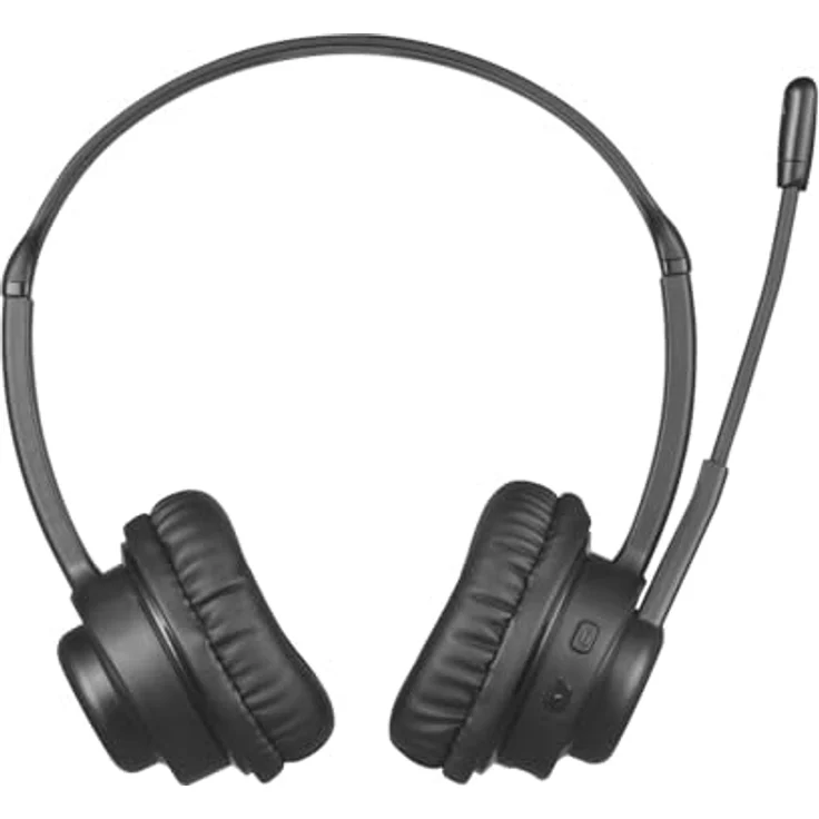 Sandberg Bluetooth Headset ANC+ENC Kopfhörer Kabellos Kopfband Musik/Alltag Schwarz mit Umgebungsgeräuschunterdrückung (ENC) und 160 Stunden Standby-Zeit – Bild 2