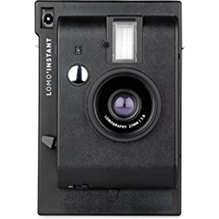 Lomography Lomo'Instant Black Kamera + 3 Linsen - Instant Film Kamera mit 3 Blitz Einstellungen und Langzeitbelichtungsfunktion – Bild 2