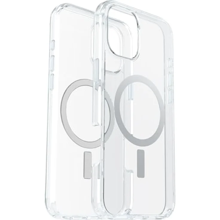 OtterBox Symmetry Series Clear MagSafe transparente Hülle für iPhone 16 Plus, stoßfest, sturzsicher, 3X getestet nach Militärstandard, Transparent – Bild 1