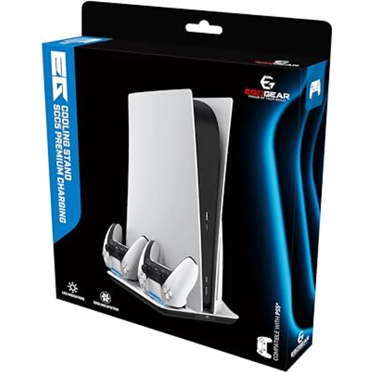 EgoGear - SCC5 Premium-Lade-Kühlständer für PlayStation 5 – Bild 2