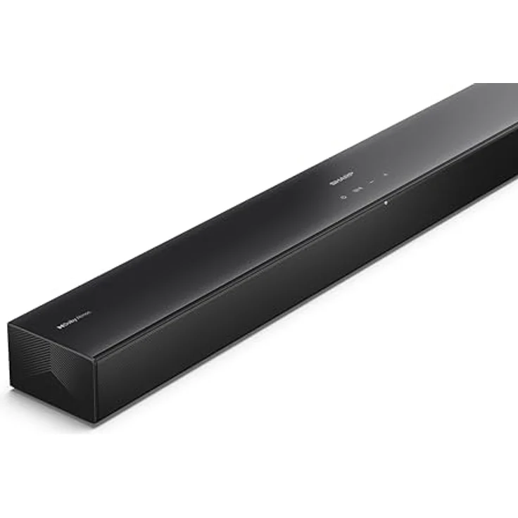 Sharp HT-SB304, Soundbar mit kraftvollem Klang und modernem Design, schwarz – Bild 3
