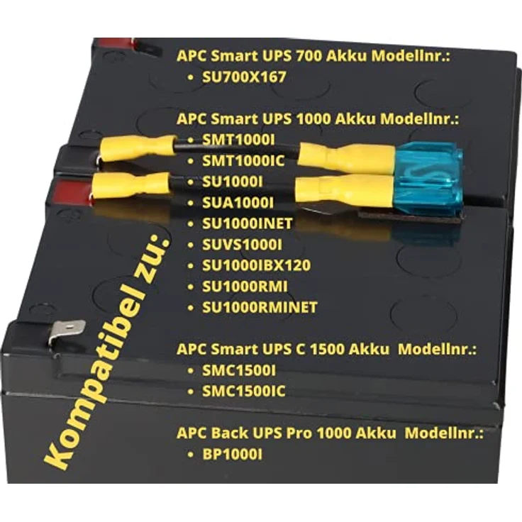 CSB Battery Akku-Set, hochwertige Bleibatterie in Erstausrüsterqualität, 1 Stück – Bild 2