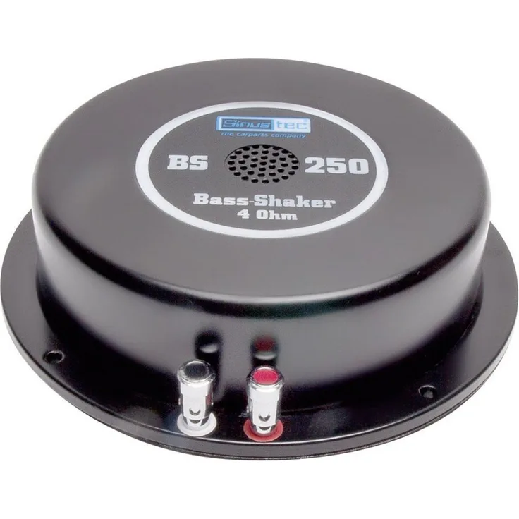 Sinustec Sinustec ST-BS 250 Körperschall-Lautsprecher, 160 mm Subwoofer mit 200 W und 4 Ω Belastbarkeit