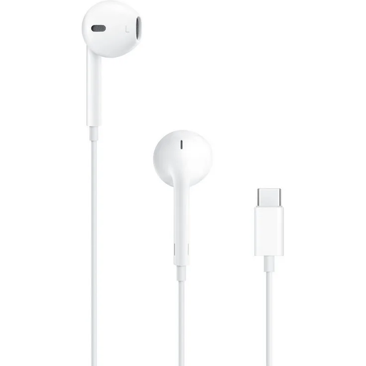 Apple EarPods (USB-C) In-Ear-Kopfhörer mit integrierter Steuerung - Weiß