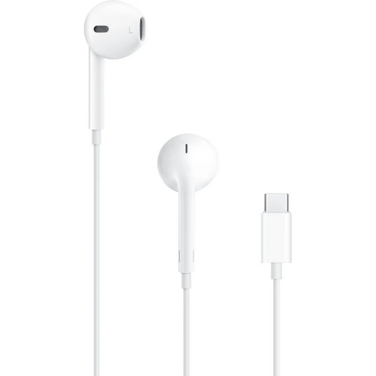 Apple EarPods (USB-C) In-Ear-Kopfhörer mit integrierter Steuerung - Weiß – Bild 1