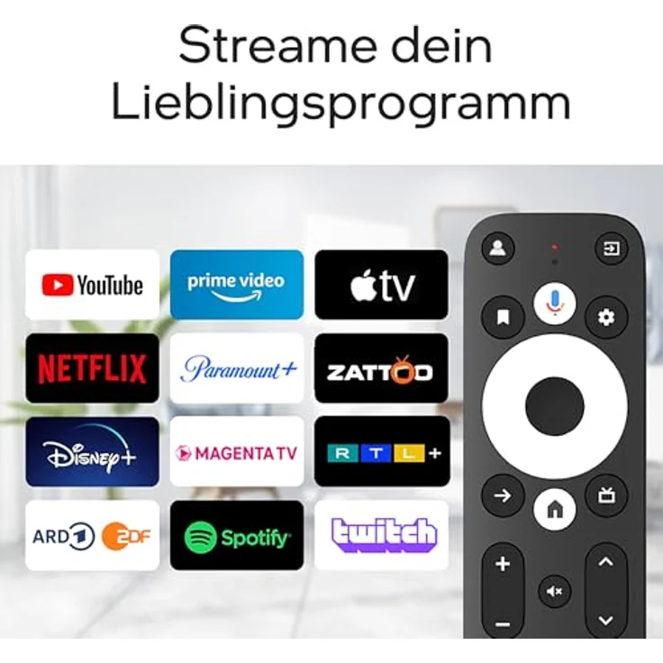 Orbsmart Streaming Box GD2 4K HDR Smart Google TV Player | Dolby Atmos | WLAN/WiFi LAN USB | Chromecast | Netflix | Prime Video | Disney+ – Bild 3