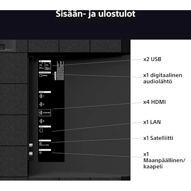 Sony K-43S3 Google TV mit Triluminos Pro Display, Dolby Vision, X-Balanced Speaker & Sprachsteuerung für lebendige Unterhaltung – Bild 5