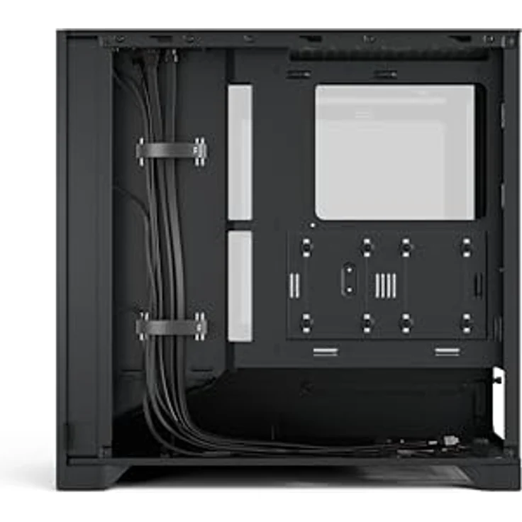 Fractal Design Pop 2 Air Black TG, Midi-Tower PC-Gehäuse, Sichtfenster, bis zu 7 Lüfter, USB 3.2 & USB-C, Schwarz – Bild 9