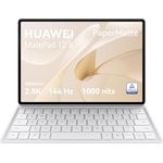 HUAWEI MatePad 12 X PaperMatte Edition WiFi Tablet, 12-Zoll 2.8K FullView Display, 144 Hz hohe Bildwiederholfrequenz, 12GB+256GB, mit Tastatur, GoPaint App, Goldseide-Design, Ultralange Akku, Weiß