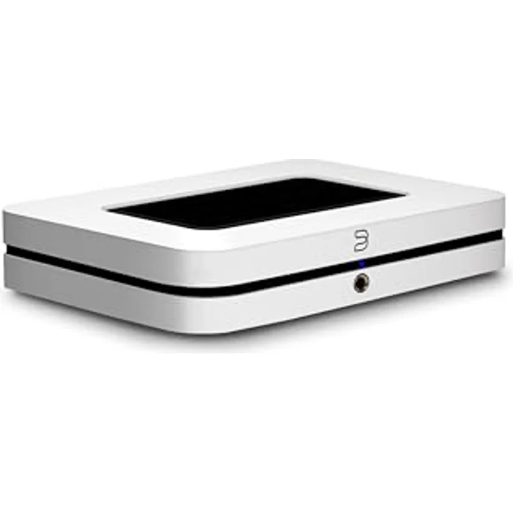 Bluesound Node Leistung Mehrzimmer Hochauflösender kabelloser Musik-Streamer (Weiß) mit Dolby Digital-Dekodierung, Hi-Res-Musik-Streaming und BluOS-Plattform – Bild 2