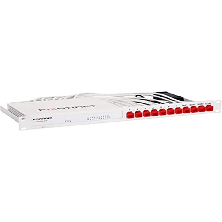 Rackmount.IT RM-FR-T10 Rack Mount Kit für FortiGate 60E/60E-POE/60E-DSL/61E/60F/61F/FortiADC 60F