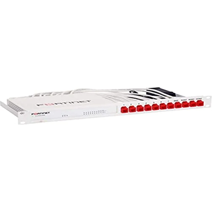 Rackmount.IT RM-FR-T10 Rack Mount Kit für FortiGate 60E/60E-POE/60E-DSL/61E/60F/61F/FortiADC 60F – Bild 1
