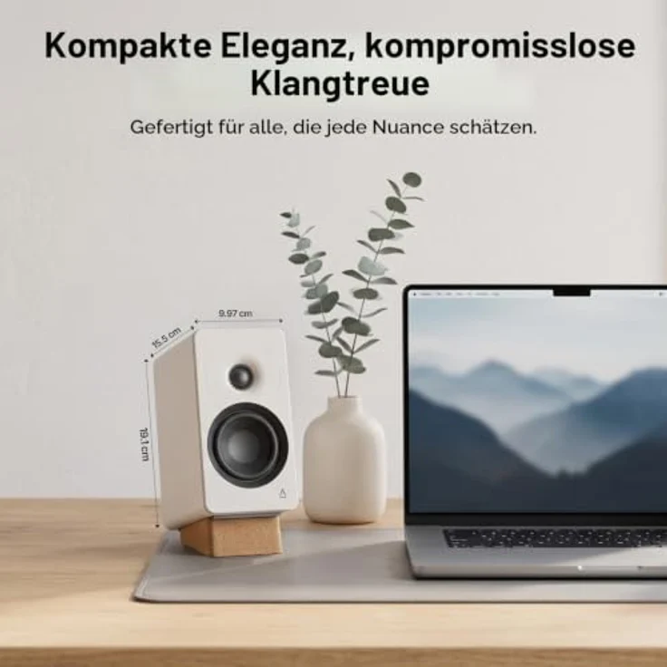 Creative XF-1, Kabelloser Lautsprecher mit Hi-Res Bluetooth 6.0 und 72 Watt Gesamtleistung, Schwarz – Bild 2