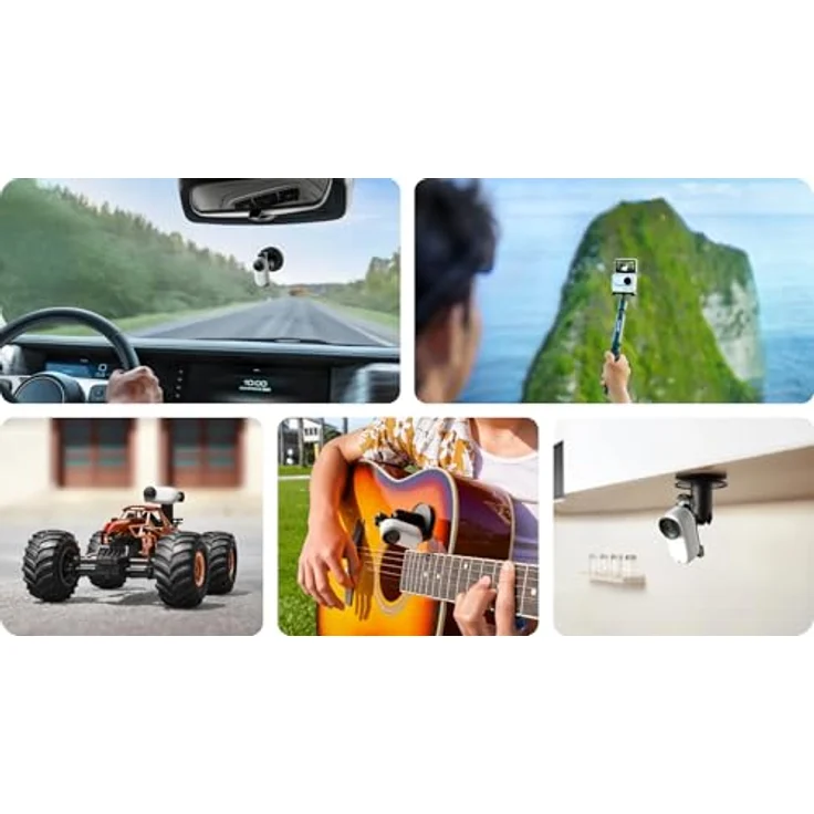 Insta360 GO 3/GO 3S Pivot Stand, drehbarer Ständer mit wiederverwendbarer Klebebasis und verstellbarem Kugelgelenk – Bild 4