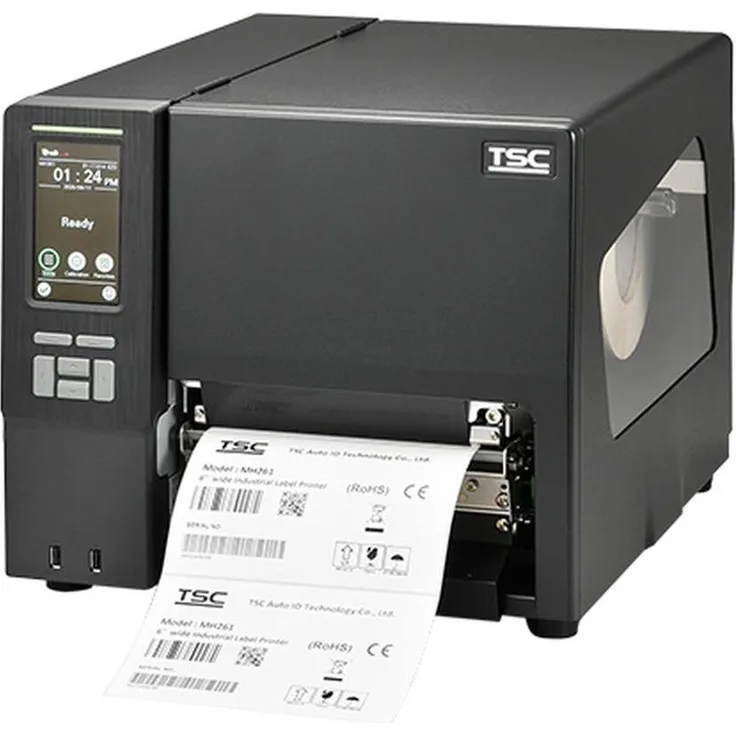 TSC MH261T, Etikettendrucker mit 203 dpi, USB, Ethernet, RS232, LPT, Schwarz