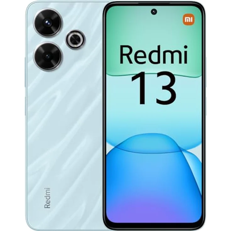 Xiaomi Redmi 13 4G, 6 GB RAM, 128 GB ROM, MediaTek Helio G91-Ultra, 108 MP Super-Clear Kamera, 6,79 Zoll FHD+ Display, 33 W Schnellladung, 5030 mAh Akku, Ocean Blue – Bild 1