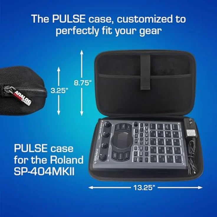 Analog PULSE Case für Elektron Digitakt / Roland SP-404, robuster DJ-Case mit weicher Polsterung – Bild 5